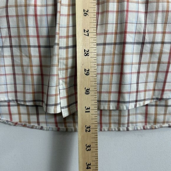 Pendleton Broadway Cloth Mini Plaid Cotton Button Down Shirt Mens Size‎ Large - Picture 9 of 9